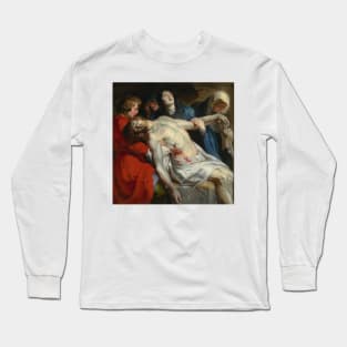 The Entombment by Peter Paul Rubens Long Sleeve T-Shirt